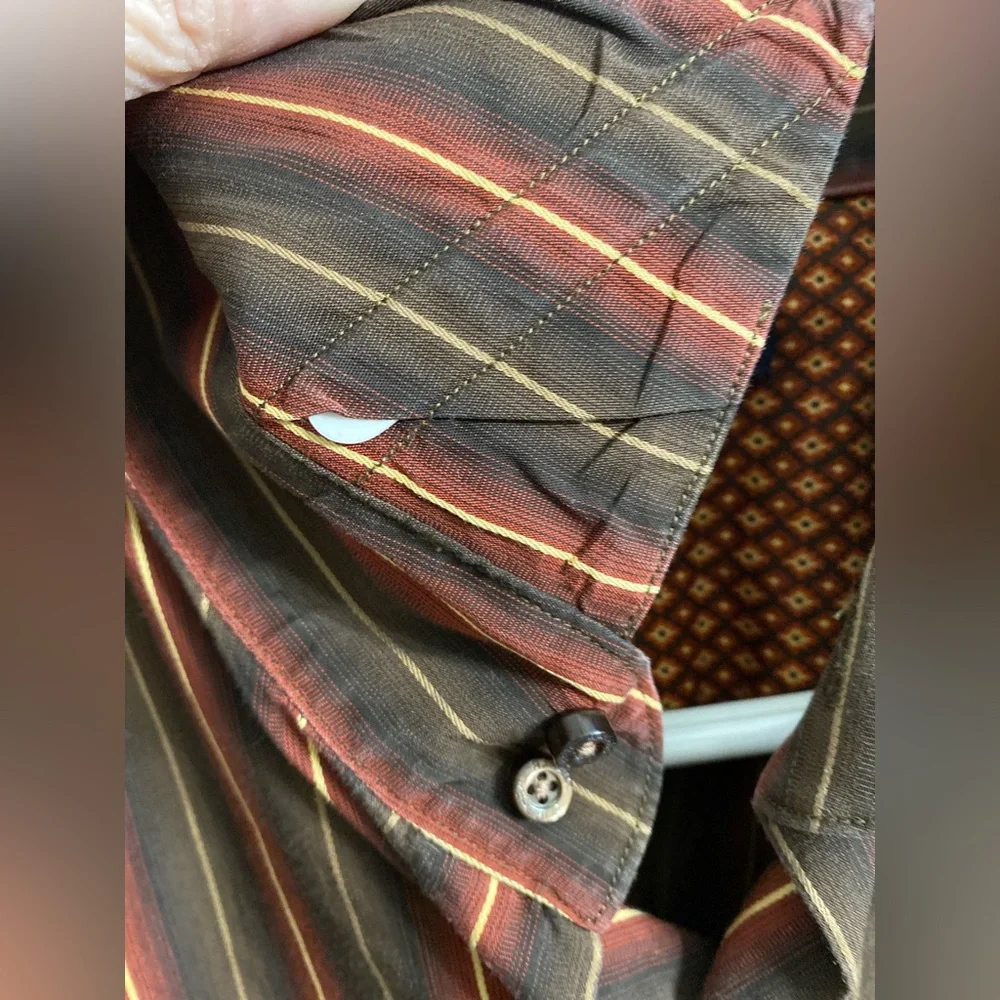 Banana Republic Men’s XL Shirt Vintage Y2K‎ Contrasting Cuffs